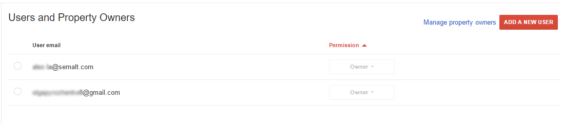 Add or remove users function